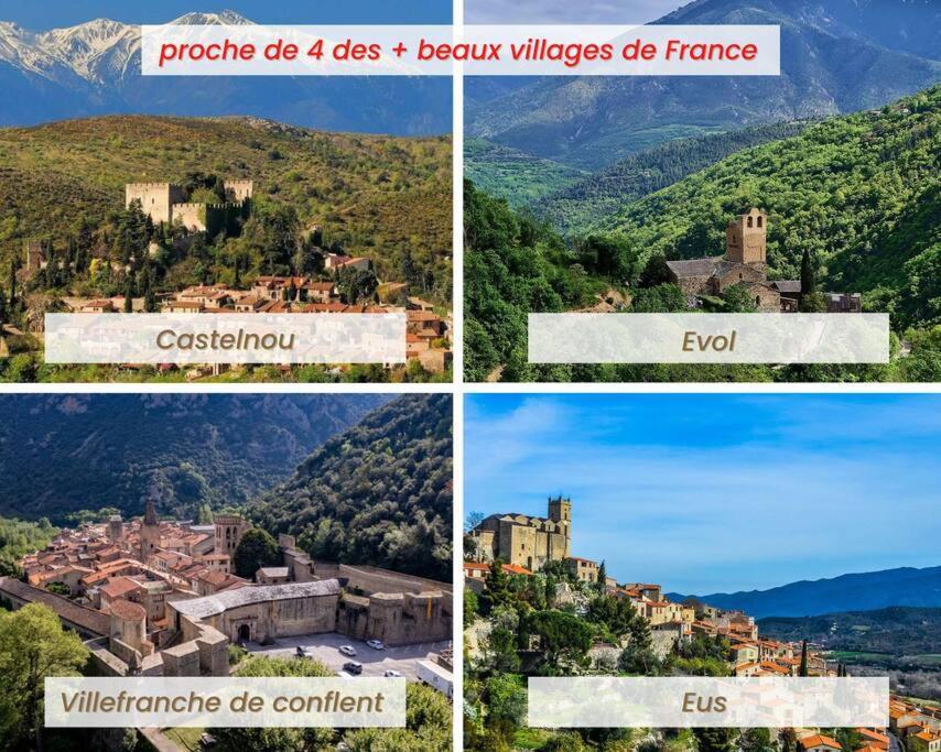 Comme Un Petit Studio - Totalement Independant - Entree Autonome Prada de Conflent Exterior foto