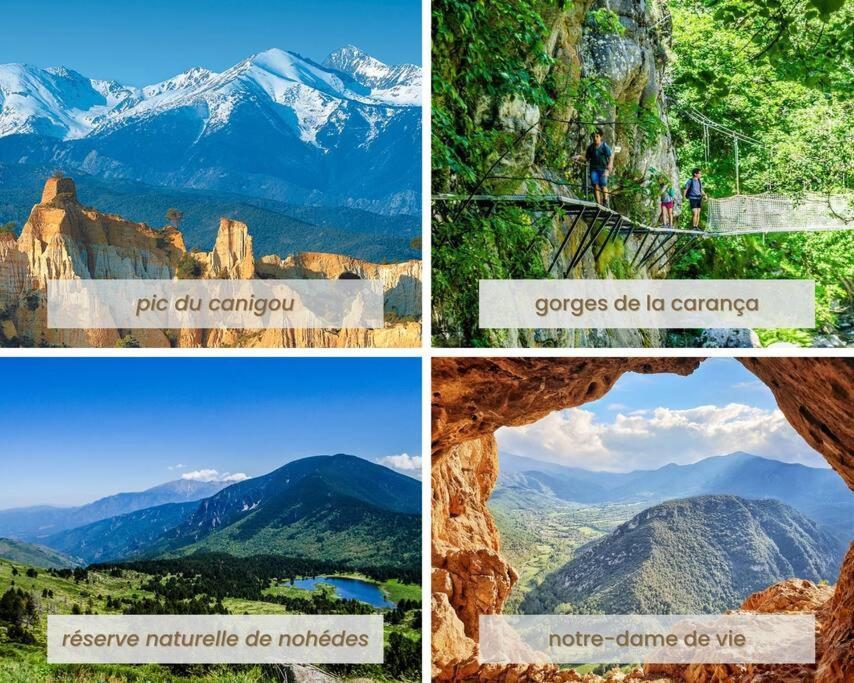 Comme Un Petit Studio - Totalement Independant - Entree Autonome Prada de Conflent Exterior foto